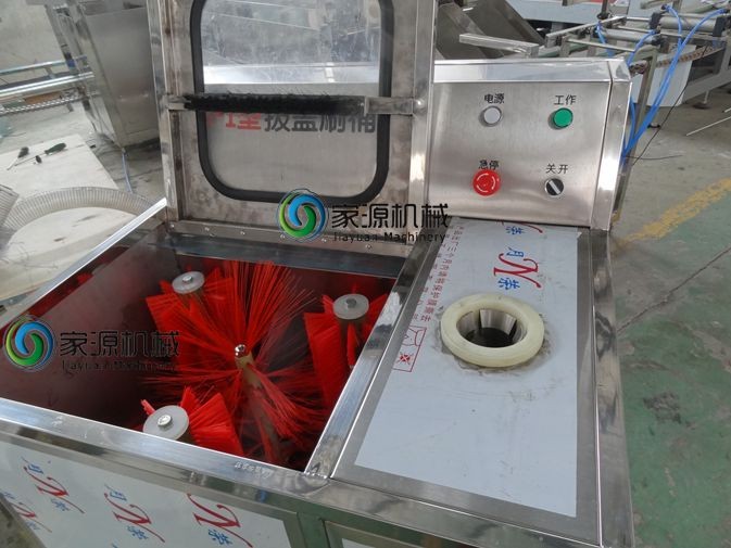 자동 광수 채우는 체계 100BPH 병 세탁기 기계 1