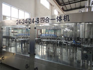 12kw Silver Hot Juice Filling Machine With Pulp Filling Frequency Control