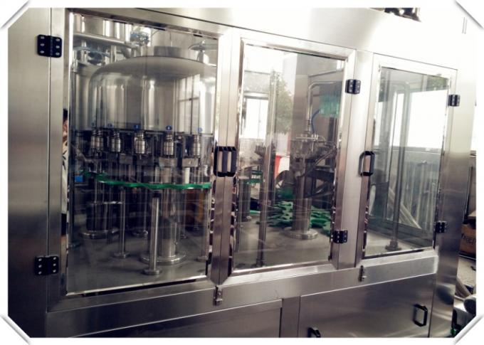 플라스틱 병을 위한 탄산 음료 채우는 선 탄화된 음료 충전물 기계 0