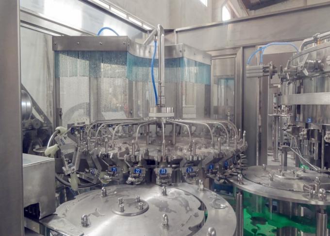 3000kg 유리병 터치스크린 통제를 가진 탄화된 음료 충전물 기계 2
