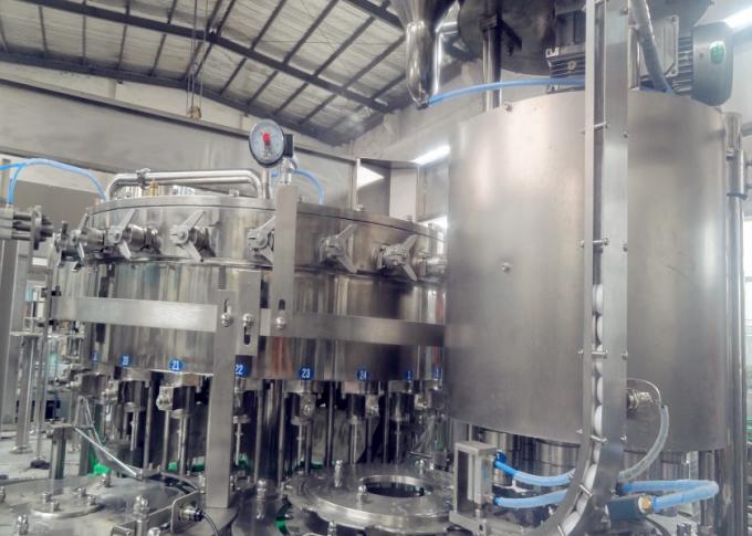 3000kg 유리병 터치스크린 통제를 가진 탄화된 음료 충전물 기계 3