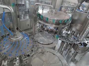 CE / SGS Carbonated Drink Filling Machine , 3 in 1 Monoblock CSD Filling Machine