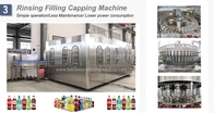 SUS304 Carbonated Drink Filling Machine Sparkling Water 4000 Bottles / Hr