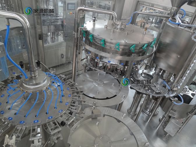 CE / SGS Carbonated Drink Filling Machine , 3 in 1 Monoblock CSD Filling Machine
