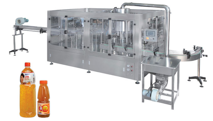 상업적인 주스 음료 자동적인 병 충전물 기계/채우는 장비 0